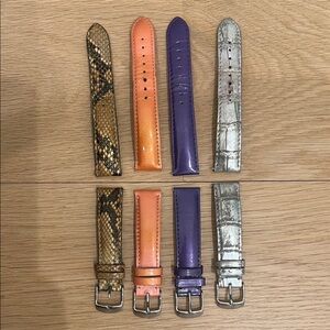 Michele Multi-Color Watch Straps